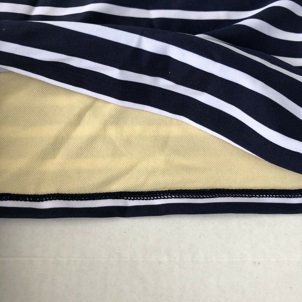 New Lands' End Girl’s Racerback Tankini Top Navy 8 - Picture 5 of 5